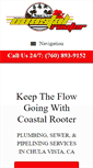 Mobile Screenshot of coastalrooterca.com